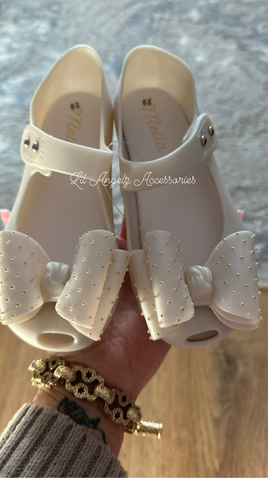 Jelly bow shoes